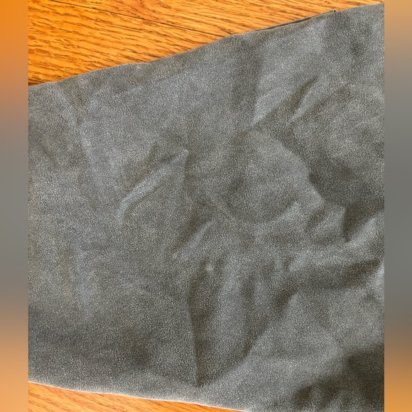 DRILL Shirt Men’s Large Gray Button Down Microfiber Top Pockets Flaws Shown Pics - Picture 7 of 11